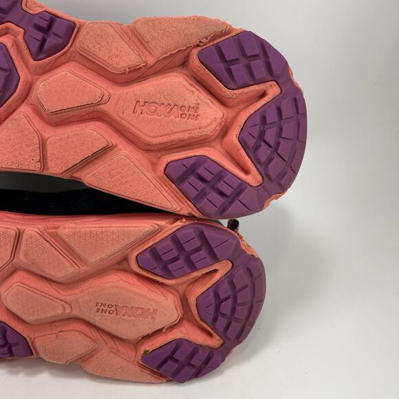 Hoka One One Challenger ATR 6 Running Shoes Womens Size 9.5 B Blue Pink Athletic - Picture 10 of 11